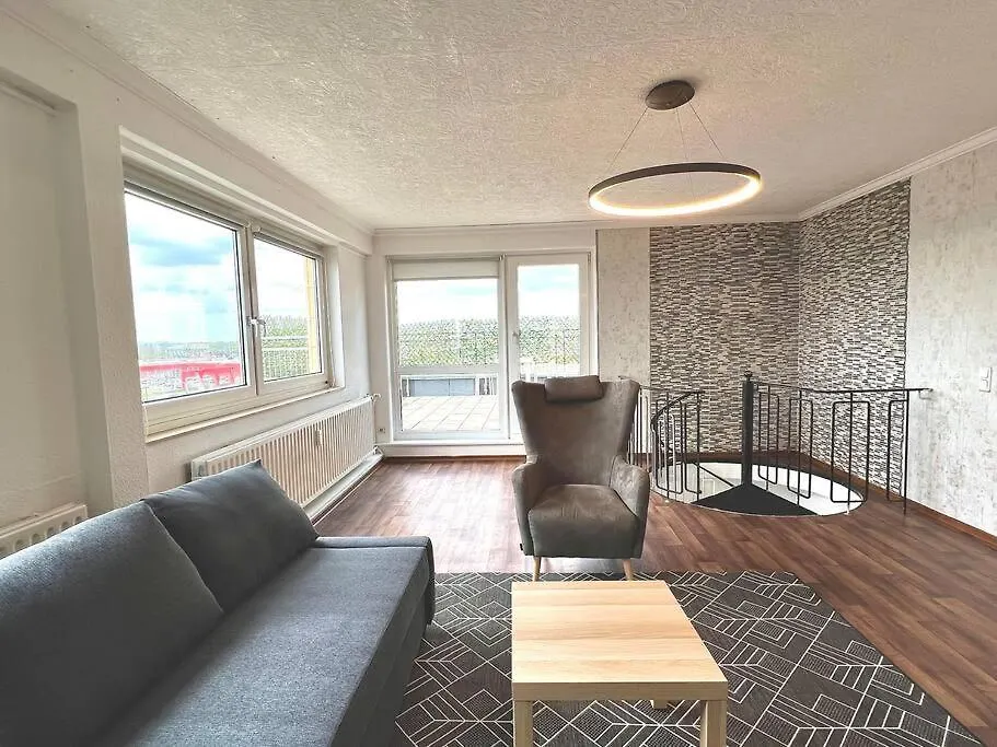 Apartment Maisonette Penthouse Laatzen - 5 Min To Messe Hannover Deutschland